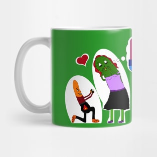 Meant to be, pickle humor Mug